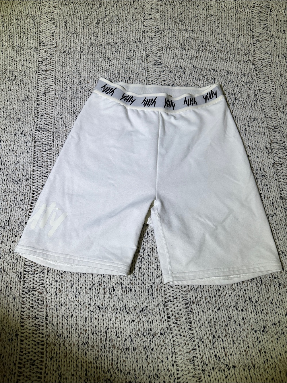 YITTY White Athletic Men’s Performance Shorts